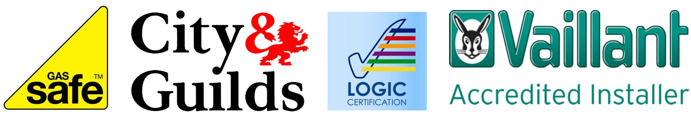 company qualifications accreditation logos